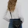 Petit sac selle Marcie en cuir grainé