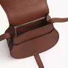 Petit sac selle Marcie en cuir grainé