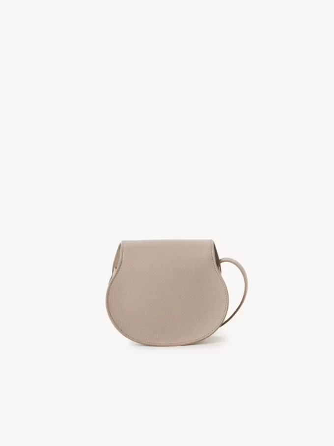 Petit sac selle Marcie en cuir grainé