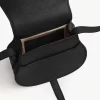 Petit sac selle Marcie en cuir grainé