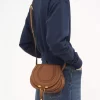 Petit sac selle Marcie en cuir grainé