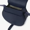 Petit sac selle Marcie en cuir grainé