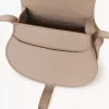 Petit sac selle Marcie en cuir grainé