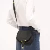 Petit sac selle Marcie en cuir grainé