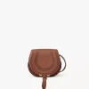 Petit sac selle Marcie en cuir grainé