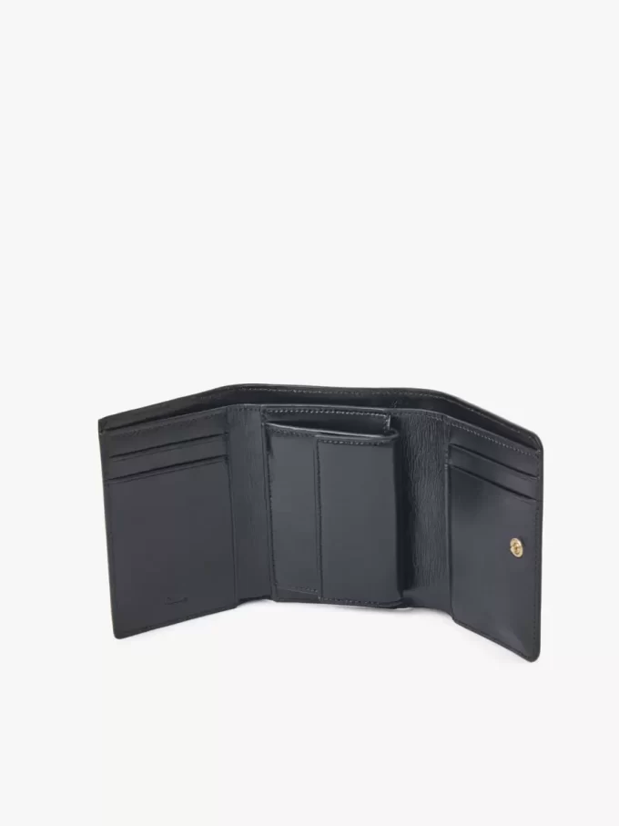 Petit sac à trois volets Chloé Iconic en cuir effet croco
