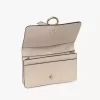 Porte-cartes alphabet en cuir grainé