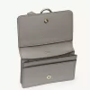 Porte-cartes alphabet en cuir grainé