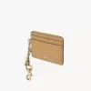 Porte-cartes Chloé Charms en cuir grainé
