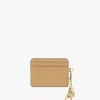 Porte-cartes Chloé Charms en cuir grainé