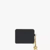 Porte-cartes Chloé Charms en cuir grainé Porte-cartes Chloé Charms en cuir grainé