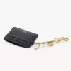 Porte-cartes Chloé Charms en cuir grainé Porte-cartes Chloé Charms en cuir grainé