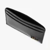 Porte-cartes Chloé Iconic en cuir brillant