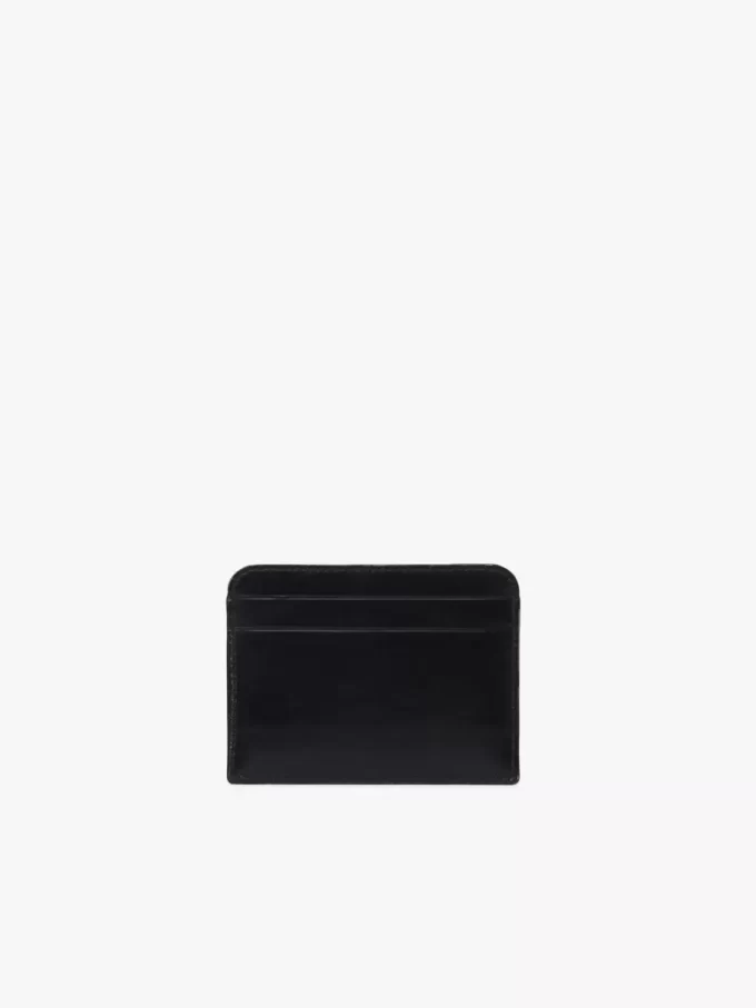Porte-cartes Chloé Iconic en cuir brillant