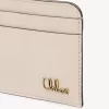 Porte-cartes Chloé Iconic en cuir brillant