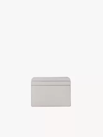 Porte-cartes Chloé Iconic en cuir grainé