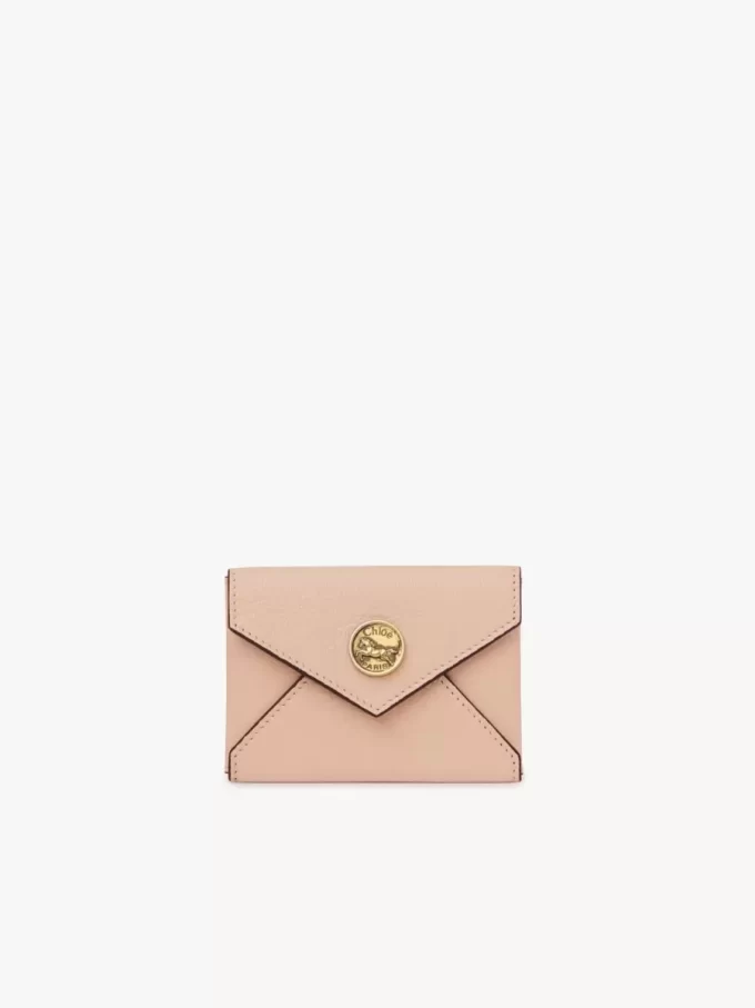 Porte-cartes enveloppe en cuir grainé Porte-cartes enveloppe en cuir grainé
