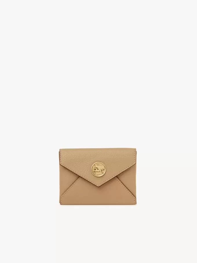 Porte-cartes enveloppe en cuir grainé Porte-cartes enveloppe en cuir grainé