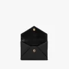 Porte-cartes enveloppe en cuir grainé Porte-cartes enveloppe en cuir grainé