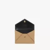 Porte-cartes enveloppe en cuir grainé Porte-cartes enveloppe en cuir grainé