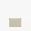 Porte-cartes enveloppe en cuir grainé