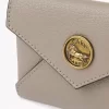 Porte-cartes enveloppe en cuir grainé Porte-cartes enveloppe en cuir grainé