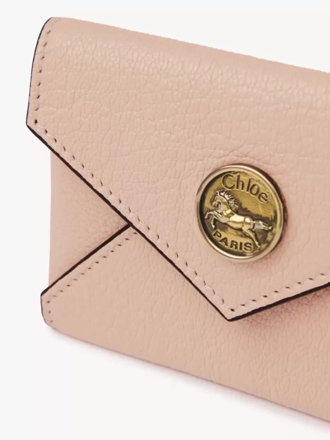Porte-cartes enveloppe en cuir grainé Porte-cartes enveloppe en cuir grainé