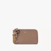 Porte-monnaie Alphabet en cuir brillant Porte-monnaie Alphabet en cuir brillant