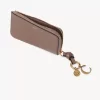 Porte-monnaie Alphabet en cuir brillant Porte-monnaie Alphabet en cuir brillant