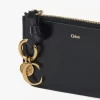 Porte-monnaie Alphabet en cuir brillant Porte-monnaie Alphabet en cuir brillant