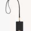 Porte-passeport Chloé Iconic en cuir grainé