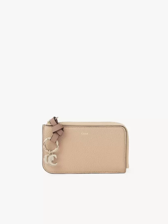 Portefeuille Alphabet en cuir grainé Portefeuille Alphabet en cuir grainé