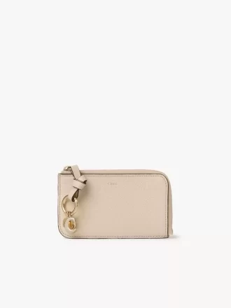 Portefeuille Alphabet en cuir grainé