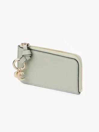 Portefeuille Alphabet en cuir grainé