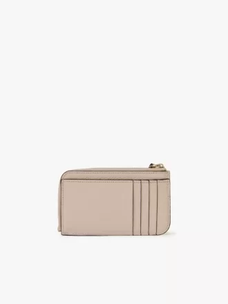 Portefeuille Alphabet en cuir grainé