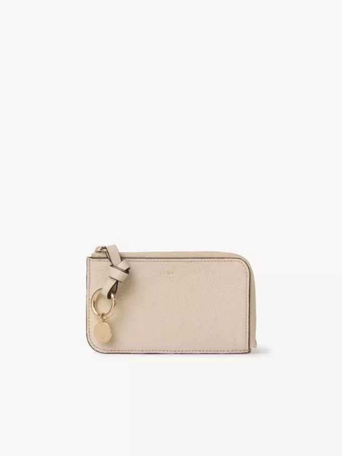 Portefeuille Alphabet en cuir grainé Portefeuille Alphabet en cuir grainé