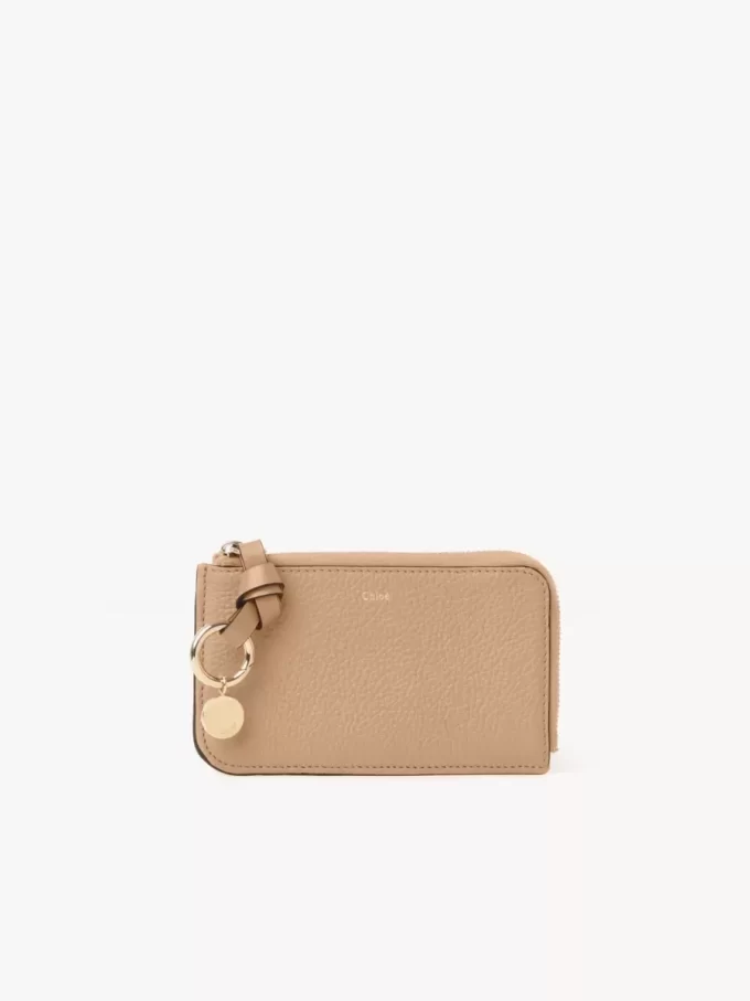 Portefeuille Alphabet en cuir grainé Portefeuille Alphabet en cuir grainé