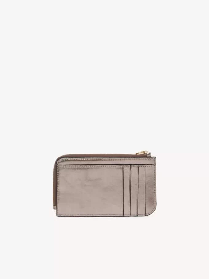 Portefeuille Alphabet en cuir métallisé Portefeuille Alphabet en cuir métallisé