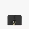 Portefeuille à deux volets Alphabet en cuir grainé Portefeuille à deux volets Alphabet en cuir grainé