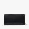 Portefeuille long zippé Chloé Iconic en cuir brillant