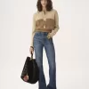 Pull col en maille laine et cachemire Pull col en maille laine et cachemire