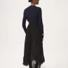 Pull col montant boxy en tricot de laine et soie Pull col montant boxy en tricot de laine et soie