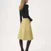 Pull col roulé ajusté en maille coton et laine Pull col roulé ajusté en maille coton et laine