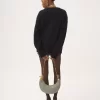 Pull logo en maille laine et cachemire Pull logo en maille laine et cachemire
