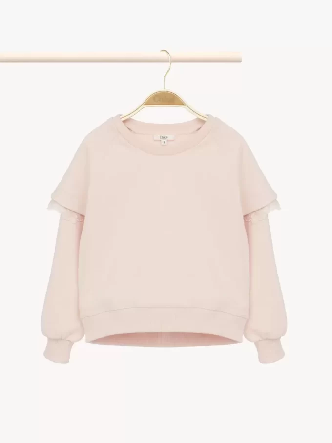 Pull à volants pour enfants