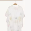 Robe de plage à manches courtes