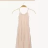 Robe longue sans manches