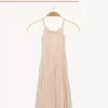 Robe longue sans manches