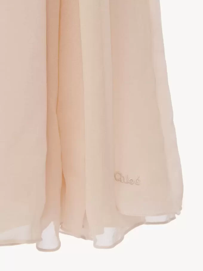 Robe longue sans manches