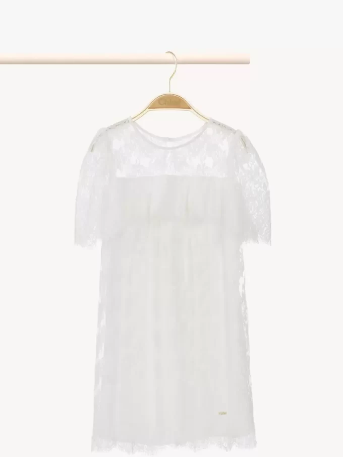 Robe à manches courtes